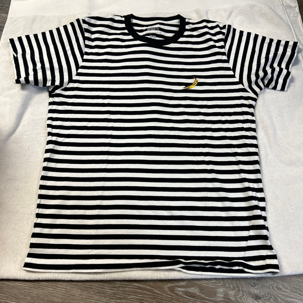 Uniqlo Andy Warhol Striped T Shirt